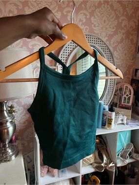 all in motion Dark Teal Ribbed Tank Top